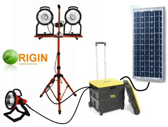 Solar Construction Floodlight