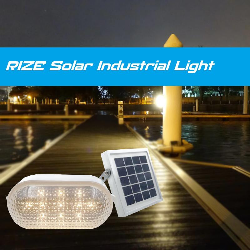 RIZE Solar Industrial Light